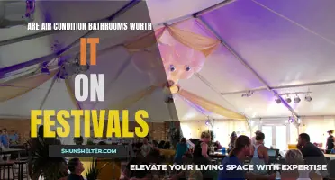 Exploring the Pros and Cons of Air Conditioned Bathrooms at Festivals: Are They Worth It?