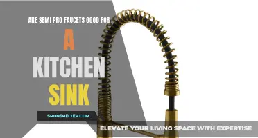 Benefits of Using Semi-Pro Faucets for Your Kitchen Sink