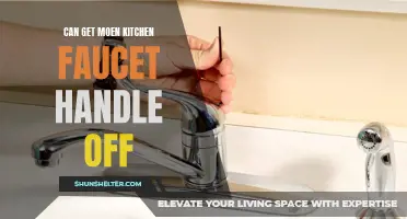 How to Remove a Moen Kitchen Faucet Handle