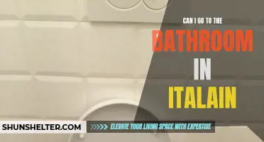 Can I Use the Phrase 'Can I Go to the Bathroom?' in Italian?