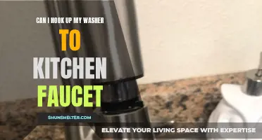 Is it Possible to Hook Up My Washer to the Kitchen Faucet?