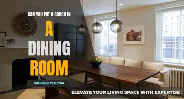 Smart Ways to Incorporate a Couch Into Your Dining Room Space