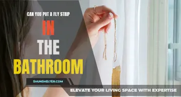 Why Putting a Fly Strip in the Bathroom Is a Good Idea for Pest Control