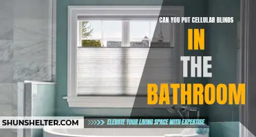 Enhance Your Bathroom with Stylish Cellular Blinds