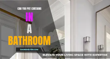 The Pros and Cons of Putting Curtains in a Bathroom