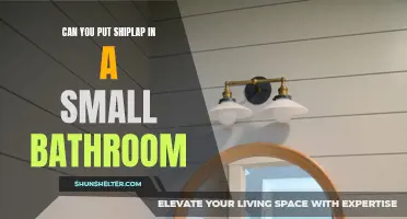 Making a Big Splash: Incorporating Shiplap in a Small Bathroom