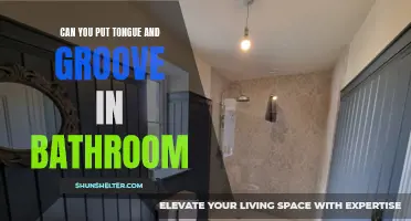 Can You Use Tongue and Groove in a Bathroom?