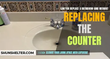 How to Replace a Bathroom Sink Without Replacing the Counter