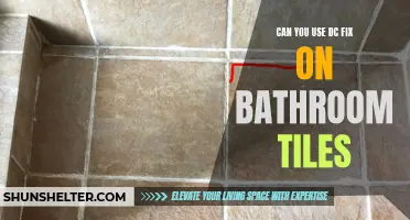 How to Use DC Fix on Bathroom Tiles: A Step-by-Step Guide