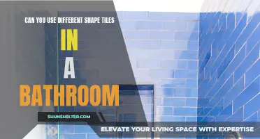 Creating an Aesthetically Pleasing Bathroom: Mixing Different Shape Tiles to Elevate Your Style