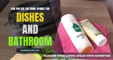 Can You Safely Use the Same Sponge for Dishes and Bathroom Cleaning?