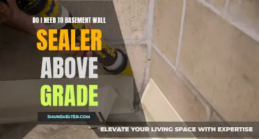 How Important is Basement Wall Sealer Above Grade?