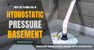 Why Tile Floors Often Fail in Basements with Hydrostatic Pressure