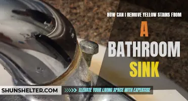 Eliminate Yellow Stains from Your Bathroom Sink with These Simple Tips