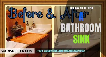 Transform Your Bathroom Sink with Refinishing: A Step-by-Step Guide