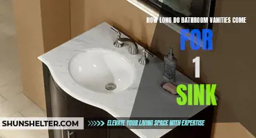 Understanding the Duration of Bathroom Vanities for a Single Sink