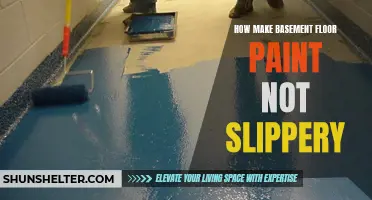 Methods to Make Basement Floor Paint Less Slippery