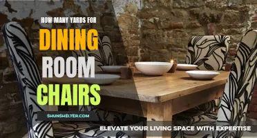 The Right Measurement for Dining Room Chair Yards