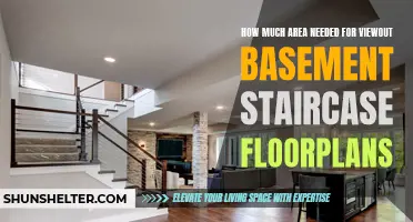 Optimizing Space: Determining the Ideal Area for Viewout Basement Staircase Floorplans