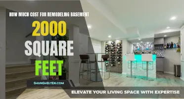 The Cost of Remodeling a 2000 Square Feet Basement