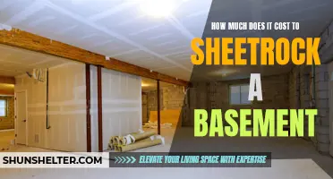 The Cost of Sheetrocking a Basement: A Comprehensive Guide