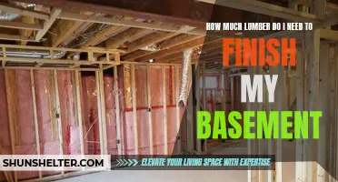 Determining the Required Amount of Lumber for Finishing Your Basement