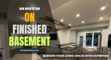 The Potential Return on Your Finished Basement: A Comprehensive Analysis