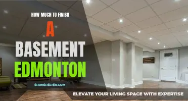 The Cost of Finishing a Basement in Edmonton
