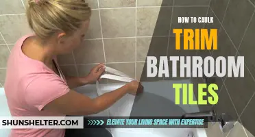 Mastering the Art of Caulking Trim in Bathroom Tiles