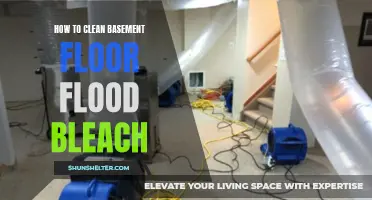 How to Safely Clean a Flooded Basement Floor with Bleach