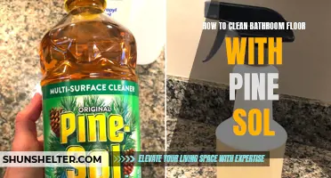 Refresh Your Bathroom: How to Clean Bathroom Floor with Pine Sol