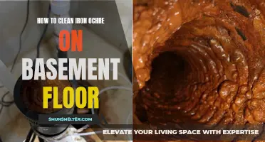 Ways to Remove Iron Ochre from Your Basement Floor