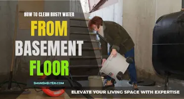 Effective Methods to Remove Rusty Water from Your Basement Floor