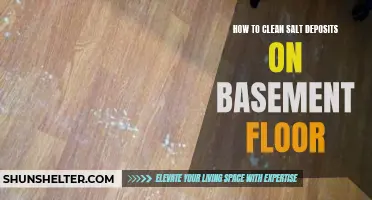 Effective Ways to Remove Salt Deposits from Your Basement Floor