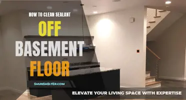 Effective Methods for Removing Sealant Residue from Your Basement Floor