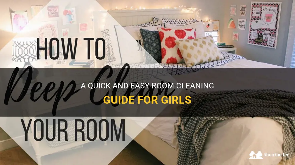 how to clean your room fast for kids girls list