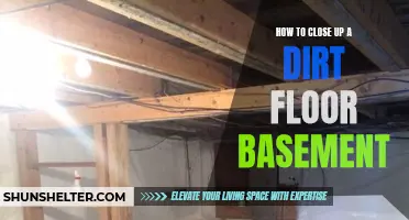 Steps to Close Up a Dirt Floor Basement