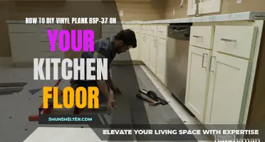 Transform Your Kitchen with a DIY Vinyl Plank BSP-37 Installation: Step-by-Step Guide