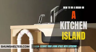 A Complete Guide to Easily Draining Your Kitchen Island