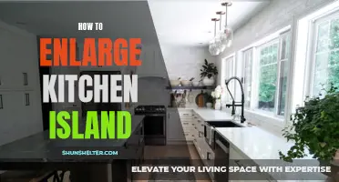 Maximize Your Kitchen Space: Tips for Enlarging Your Kitchen Island
