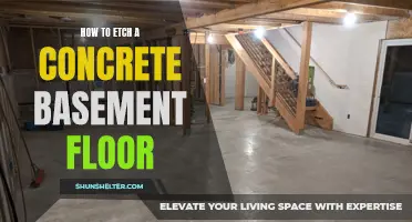 Transform Your Basement with a DIY Etched Concrete Floor: Step-by-Step Guide