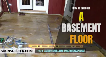 Achieving a Level Basement Floor: Tips and Techniques to Even It Out