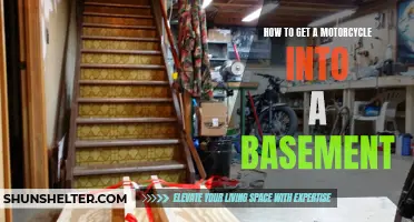 Bringing a Motorcycle Safely Down into a Basement: A Comprehensive Guide