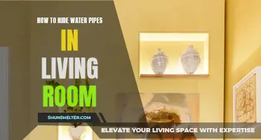 Creative Ways to Hide Water Pipes in Your Living Room