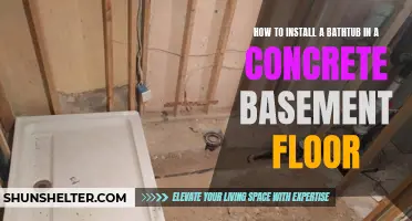 A Step-by-Step Guide to Installing a Bathtub in a Concrete Basement Floor