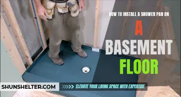 A Step-by-Step Guide on Installing a Shower Pan on a Basement Floor