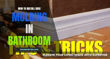Simple Steps to Install Base Molding in Your Bathroom
