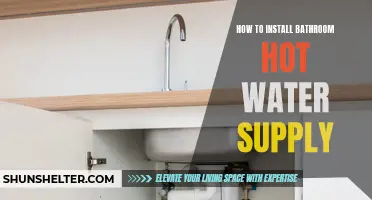 The Ultimate Guide to Installing a Bathroom Hot Water Supply: Step-by-Step Instructions