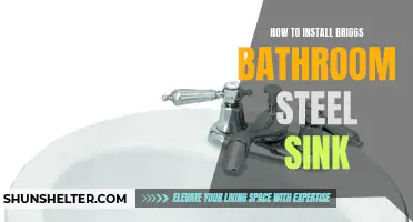 How to Properly Install a Briggs Bathroom Steel Sink