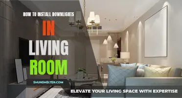 The Complete Guide to Installing Downlights in Your Living Room